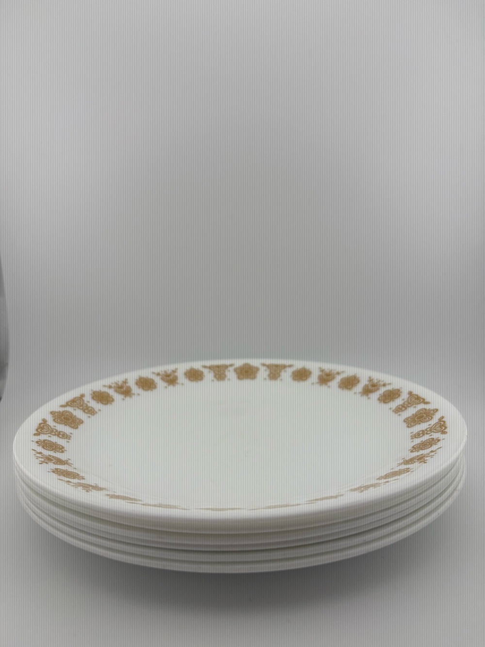 Vintage Corelle Butterfly Gold Lunch Plates 9” - set of 6